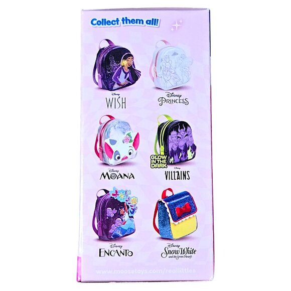 Real Littles Disney Villains Glow in the Dark Mini Backpack Stationery Set, S7 - Picture 6 of 6